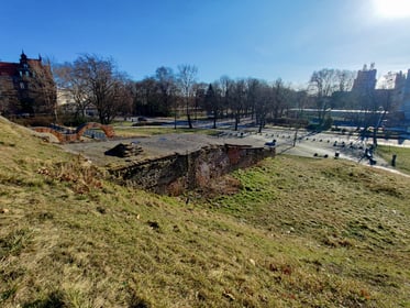 Rewitalizacja wzgórza Polskiego Bastion Ceglarski – etap 1